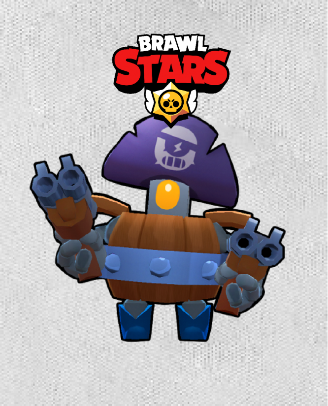 Kepurė   Brawl stars  Darryl